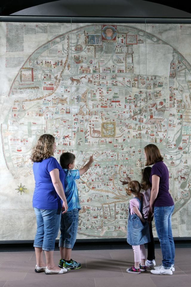 Copy of the Ebstorf world map