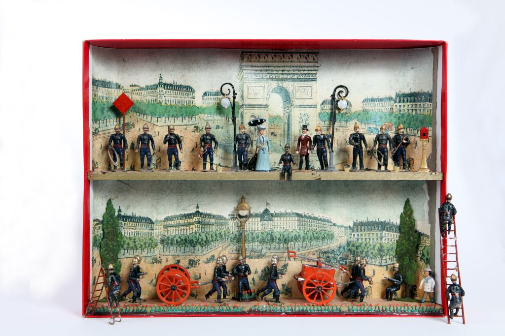 Fire brigade by Mignot, Paris